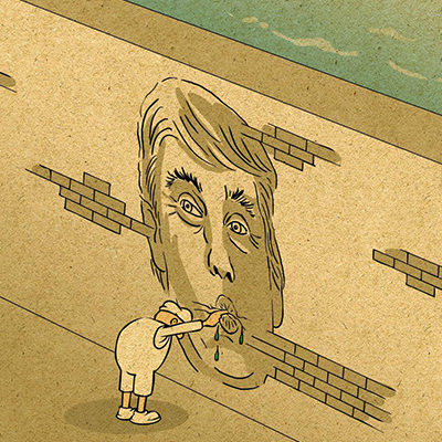 منتخبی از کارتون ها و تصویر سازی های محمود نظری