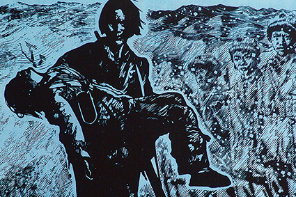 روح شهدا در کوه لیکیان