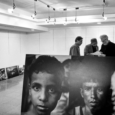 با موضوع «آوارگان میانمار در مرز بنگلادش»؛ نمایشگاه عکس «مرز تنهایی» افتتاح شد