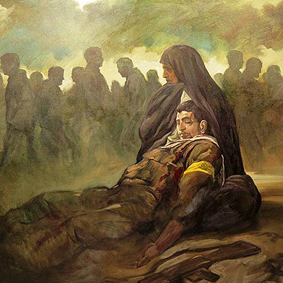 تازه‌ترین اثر نقاشی حسن روح‌الامین رونمایی شد.