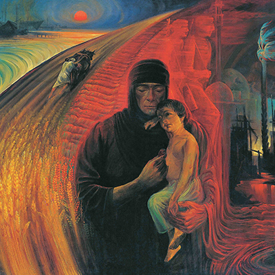 مروری بر تابلوی نقاشی «مقاومت» اثر کاظم چلیپا