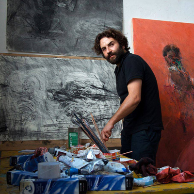 نقاشی های عادل داود؛ ترکیبی هیجان انگیز از انفجار و کاهش رنگ ها