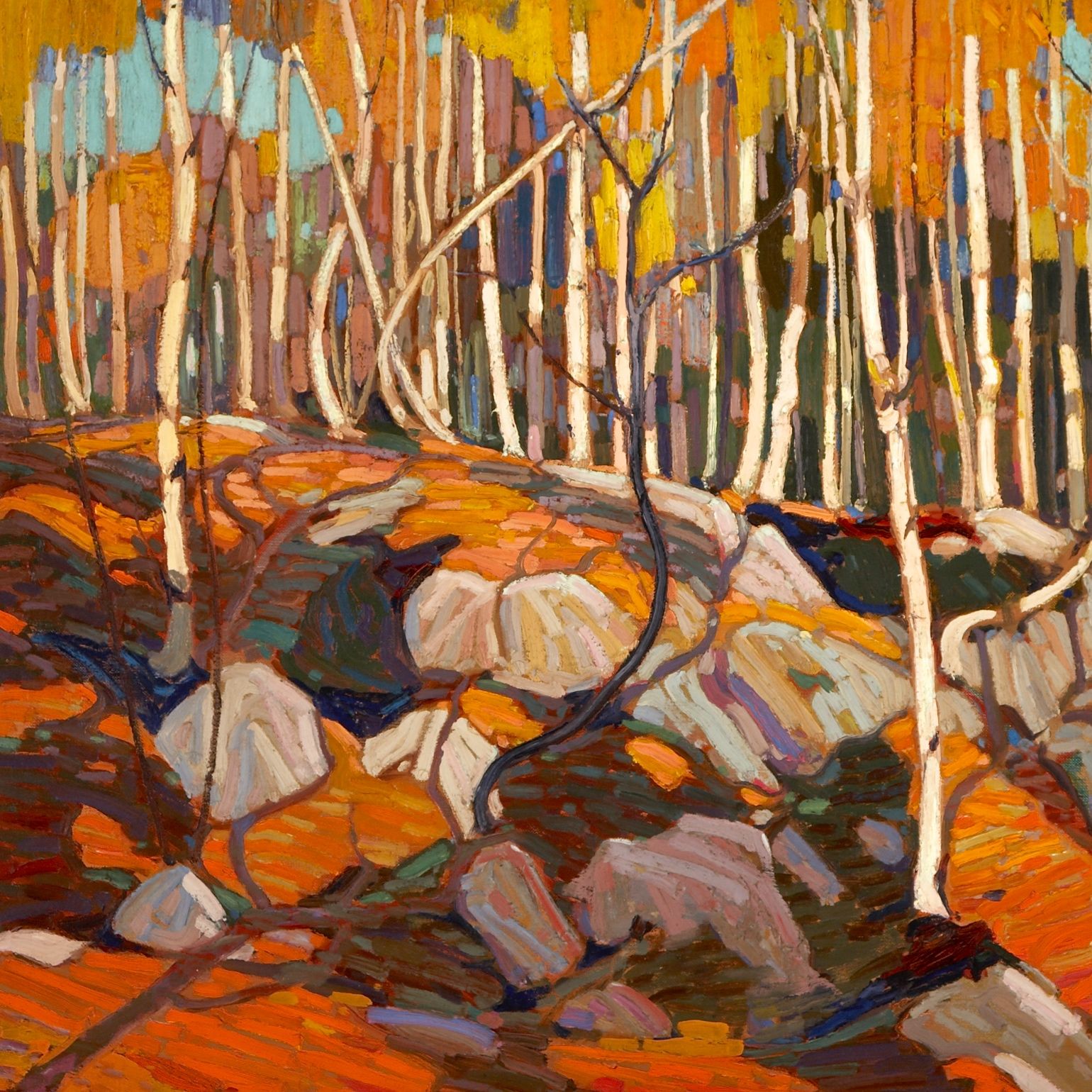 تعدادی از آثار نقاشی Tom Thomson