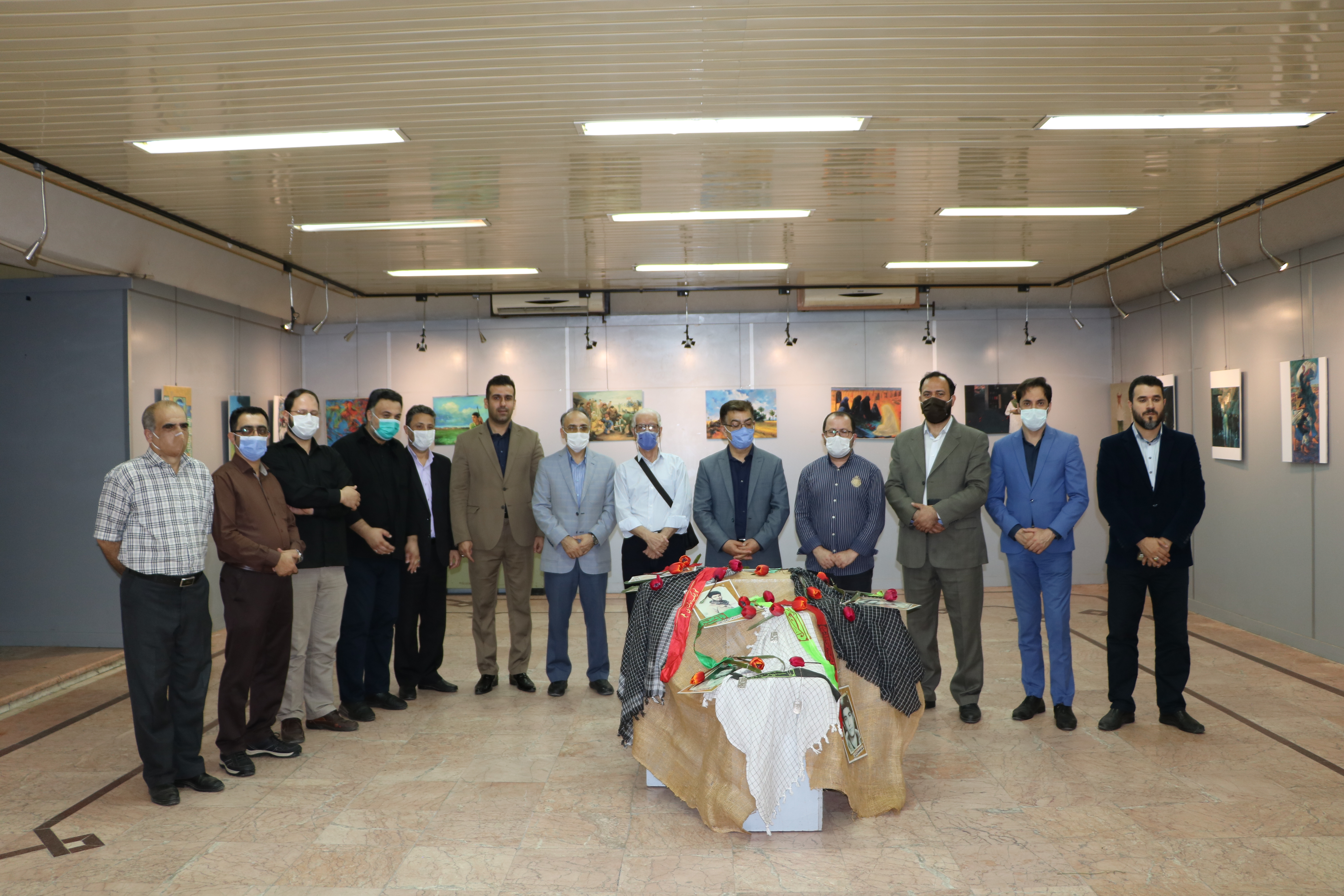 افتتاح نمایشگاه نقاشی از سوی حوزه هنری گیلان