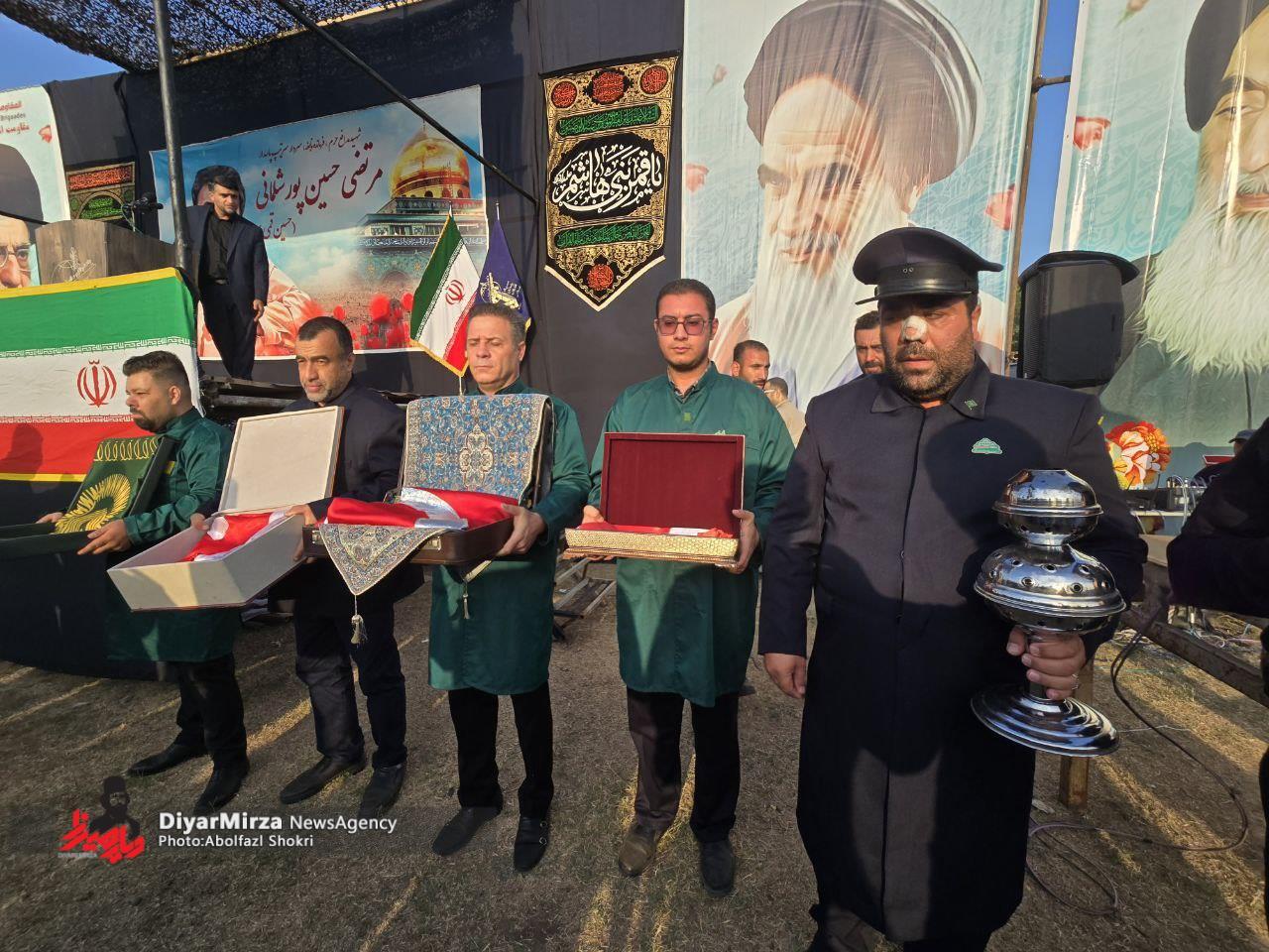 روایت تجمع سالانه‌ به مناسبت سالگرد نابغه‌ی جنگ گیلانی، شهید مرتضی حسین‌پور شلمانی